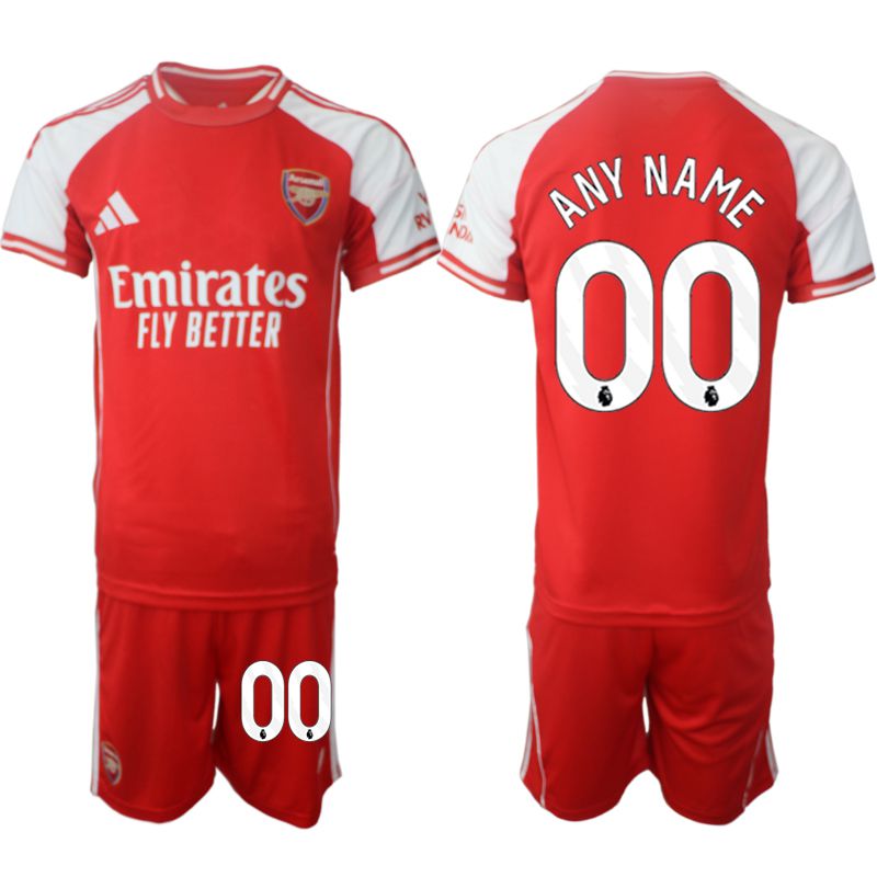 Men 2025-2026 Season Club Arsenal home red customized Soccer Jersey
